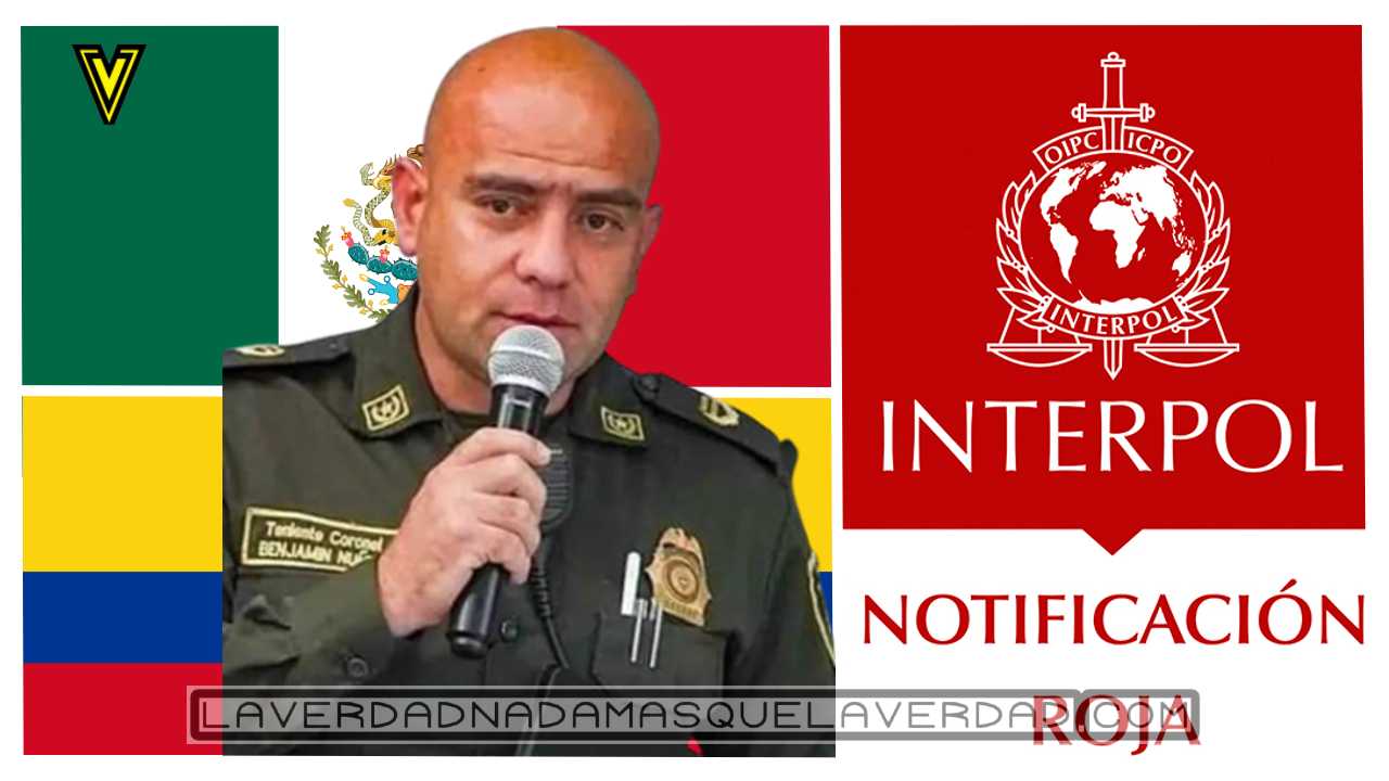 Interpol Roja Coronel Nuñez