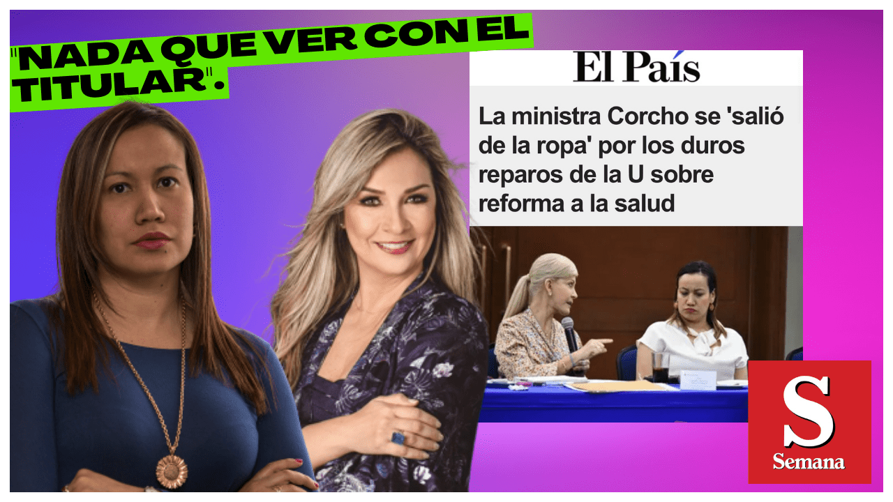 La Ministra De Salud Calorina Corcho Desmiente El Diario El País
