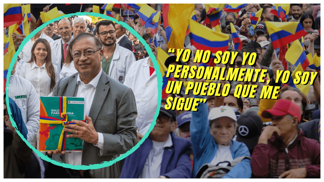 Colombianos Salen A Las Calles A Respaldar El Gobierno Del Presidente Petro