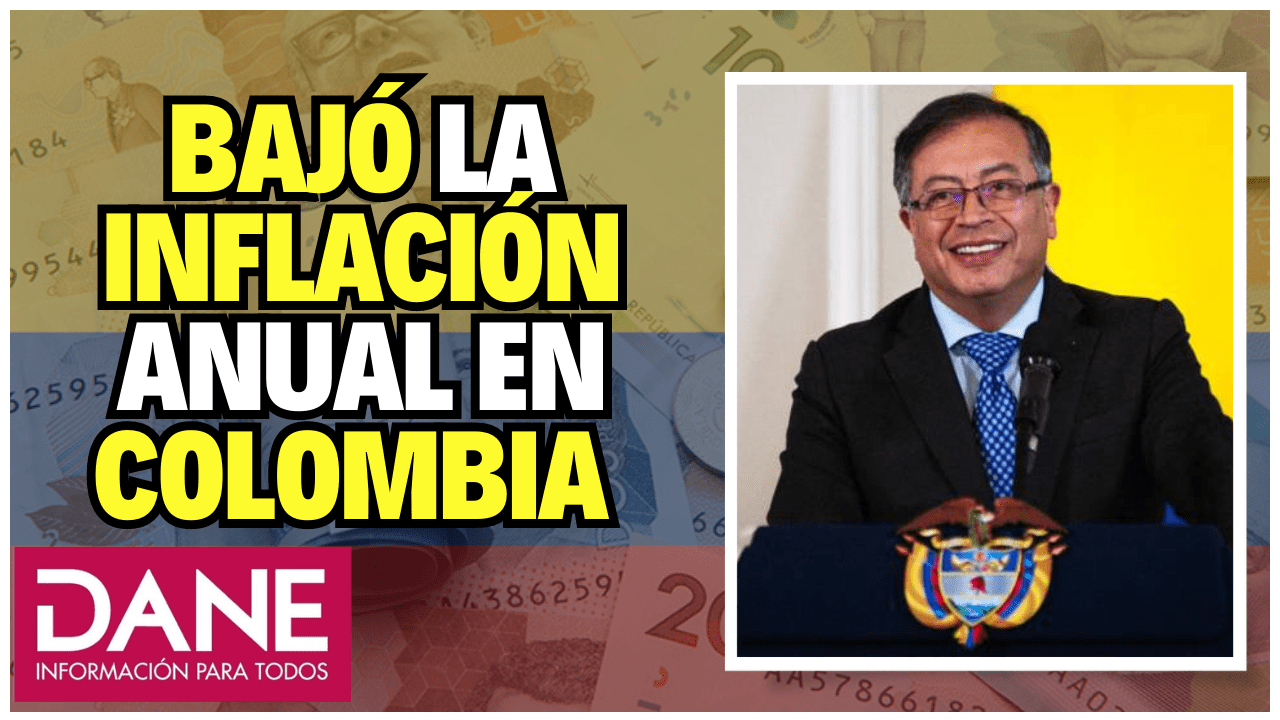 BAJO LA INFLACIÓN EN COLOMBIA