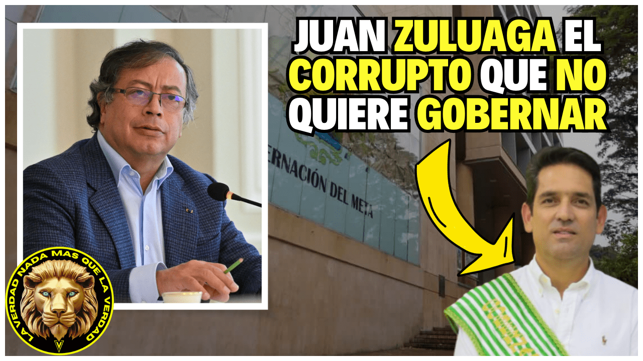 JUAN ZULUAGA EL CORRUPTO QUE NO GOBIERNA