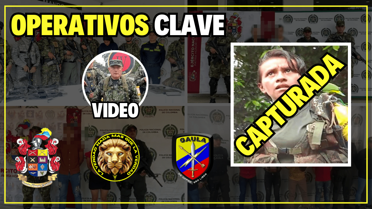 SE LES ADVIRTIÓ - 22 CAPTURADOS DE LAS DISIDENCIAS DE LAS FARC